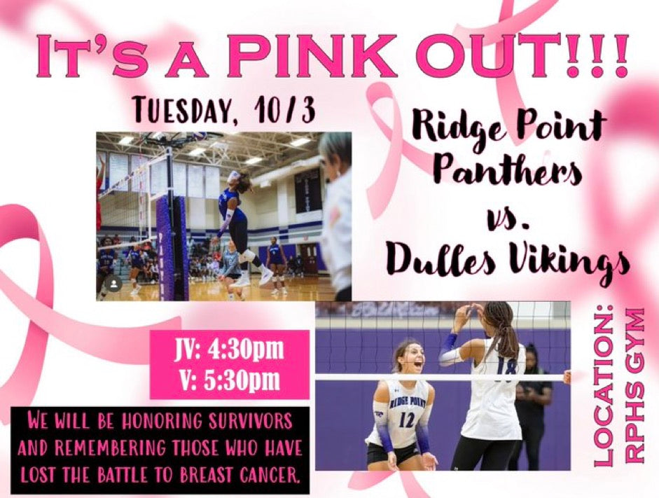 Volleyball Pink Out!!