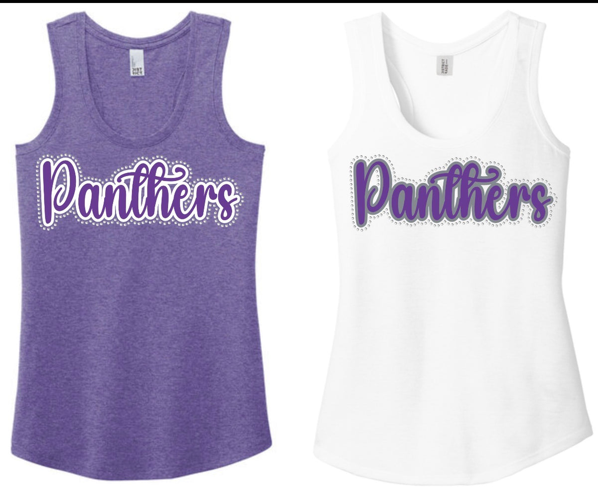Ladies Tank Top Shirt- Purple