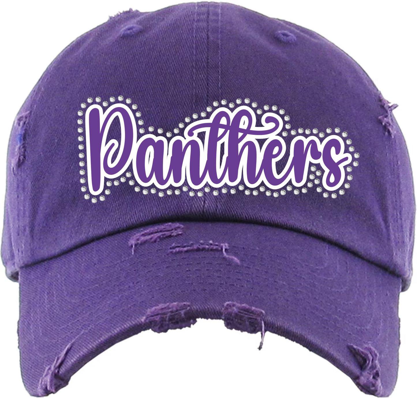 Ladies-PantherHat- O-LH-Purple (N)