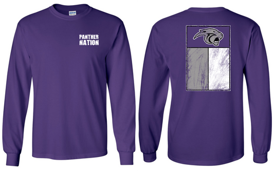 PanNat Flag LS-T Cotton Purple (N)