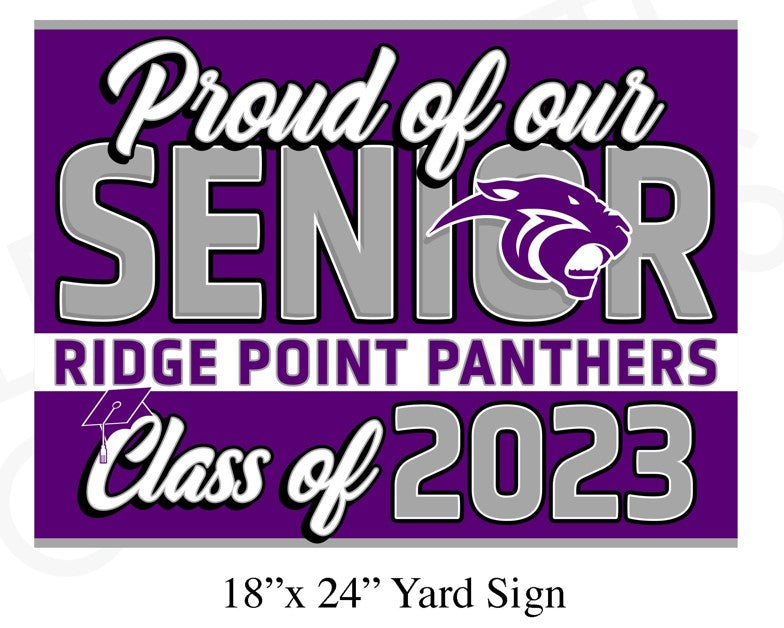 2023 Senior Yard Sign